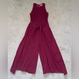 Joie Mairead Jumpsuit in Garnet